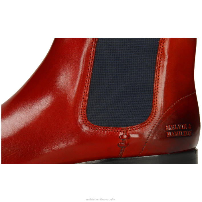 susana 10 mujer Melvin & Hamilton rojo JRT4978 botines