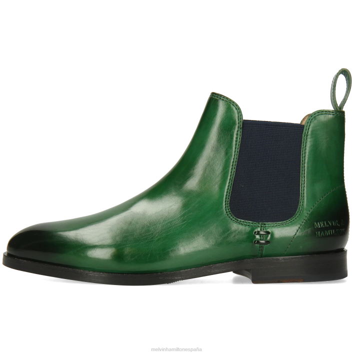 susana 10 mujer Melvin & Hamilton verde JRT4781 botines