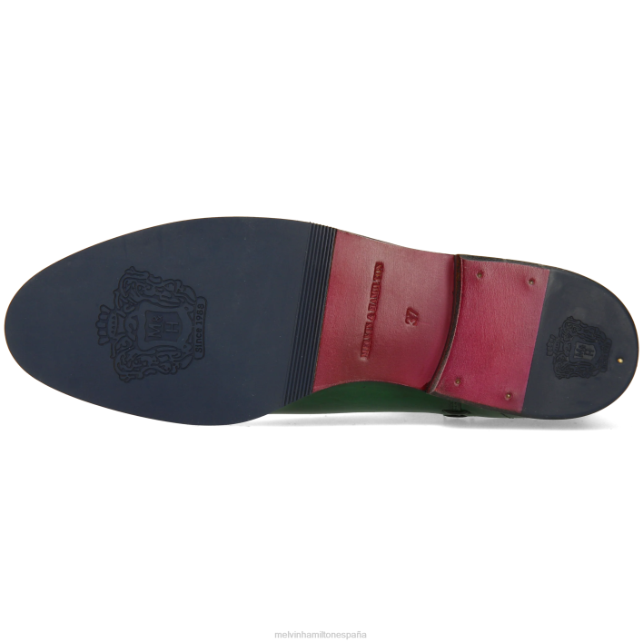 susana 10 mujer Melvin & Hamilton verde JRT4781 botines