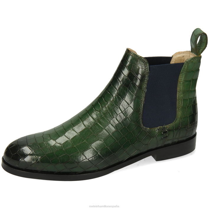 susana 10 mujer Melvin & Hamilton verde JRT4788 botines