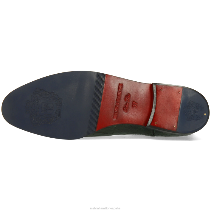 susana 10 mujer Melvin & Hamilton verde JRT4788 botines