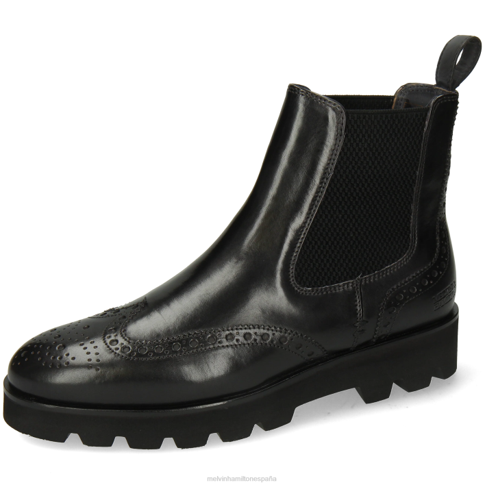 susana 111 mujer Melvin & Hamilton negro JRT4780 botines