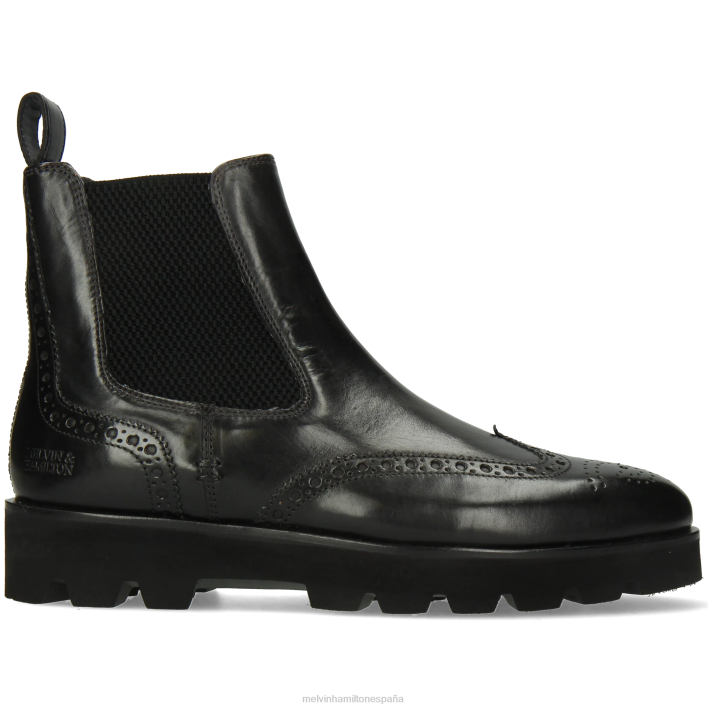 susana 111 mujer Melvin & Hamilton negro JRT4780 botines