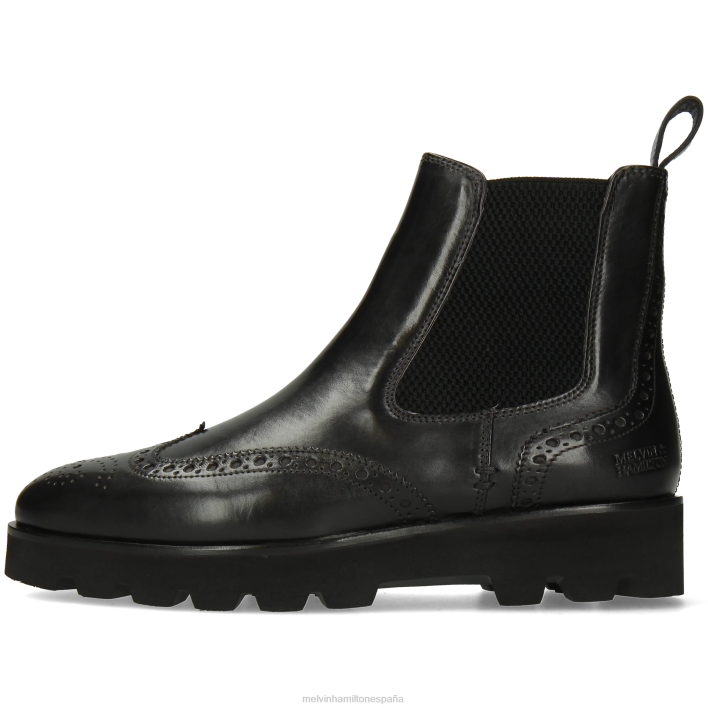 susana 111 mujer Melvin & Hamilton negro JRT4780 botines