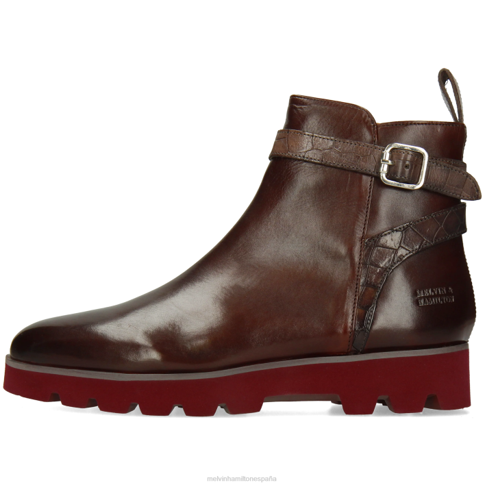 susana 116 mujer Melvin & Hamilton marrón JRT4913 botines