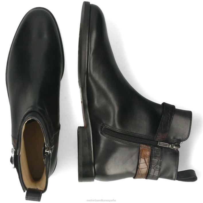 susana 116 mujer Melvin & Hamilton negro JRT4920 botines
