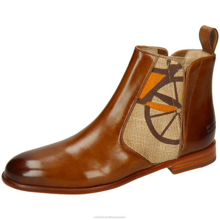 susana 34 mujer Melvin & Hamilton marrón JRT4851 botines