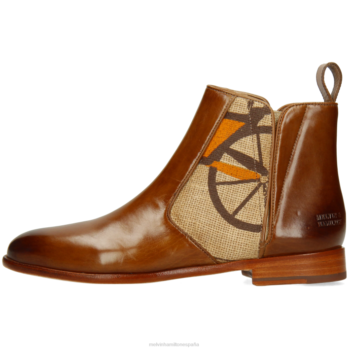 susana 34 mujer Melvin & Hamilton marrón JRT4851 botines