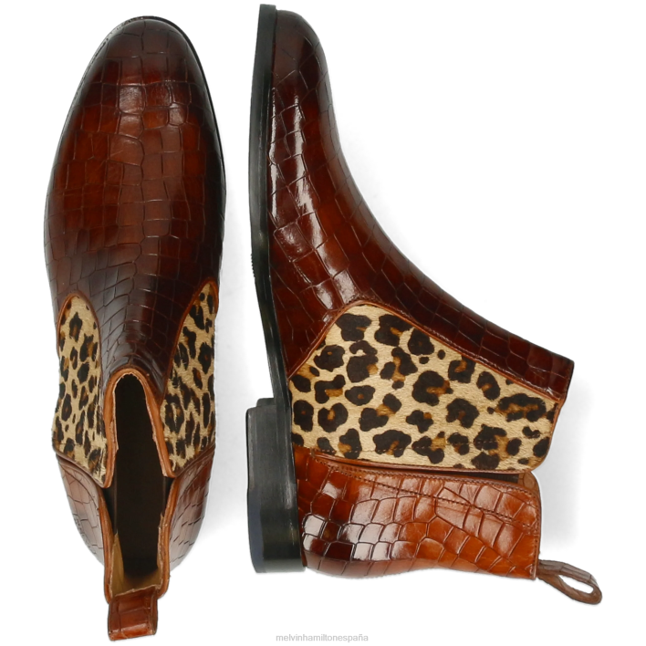 susana 34 mujer Melvin & Hamilton marrón JRT4938 botines