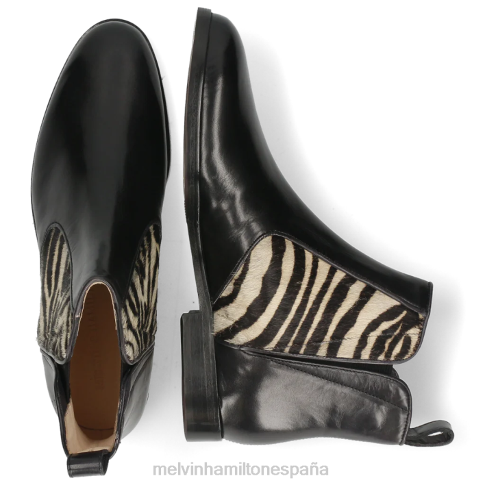 susana 34 mujer Melvin & Hamilton negro JRT41110 botines