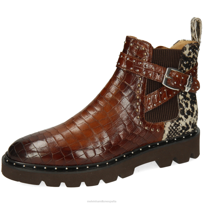 susana 68 mujer Melvin & Hamilton marrón JRT4820 botines