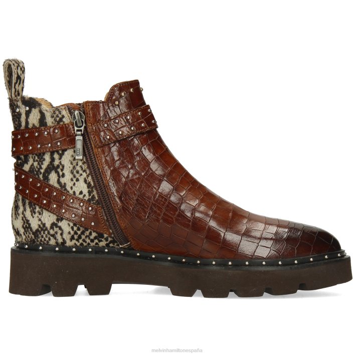 susana 68 mujer Melvin & Hamilton marrón JRT4820 botines