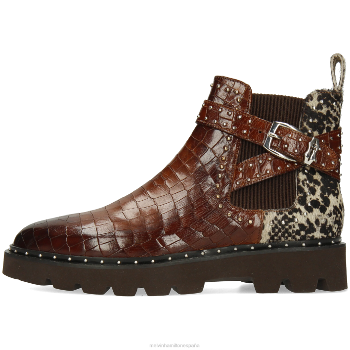 susana 68 mujer Melvin & Hamilton marrón JRT4820 botines