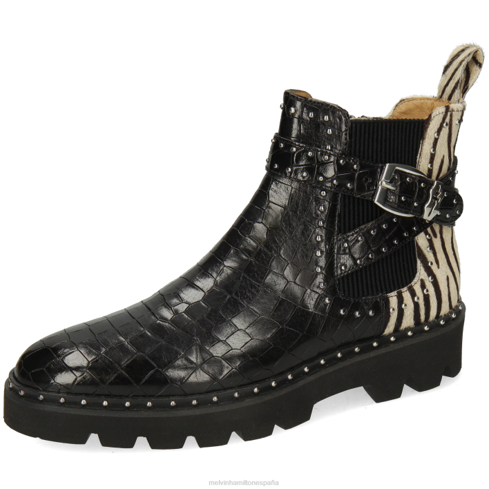 susana 68 mujer Melvin & Hamilton negro JRT4928 botines
