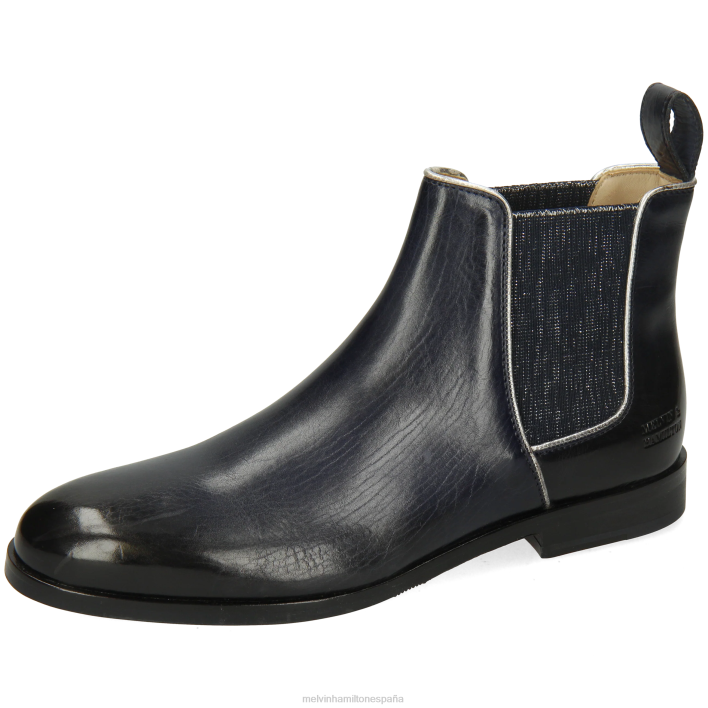 susana 70 mujer Melvin & Hamilton azul JRT4812 botines