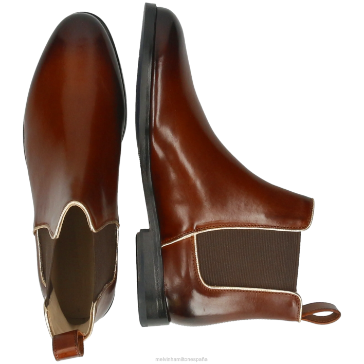susana 70 mujer Melvin & Hamilton marrón JRT4817 botines