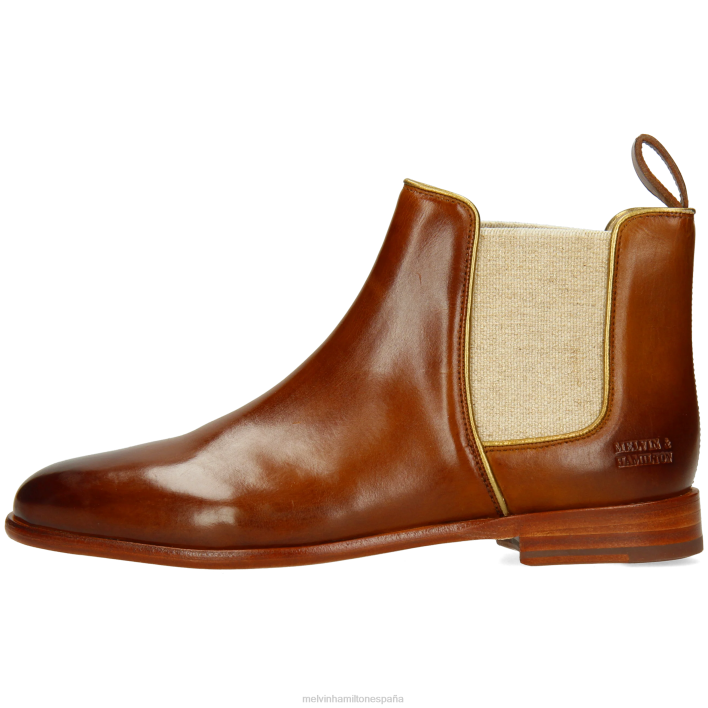 susana 70 mujer Melvin & Hamilton marrón claro JRT4871 botines