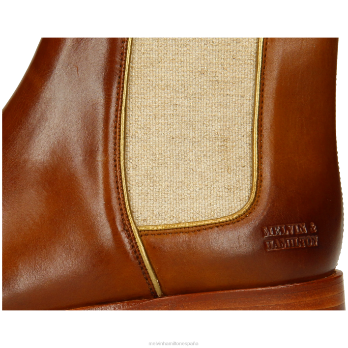 susana 70 mujer Melvin & Hamilton marrón claro JRT4871 botines