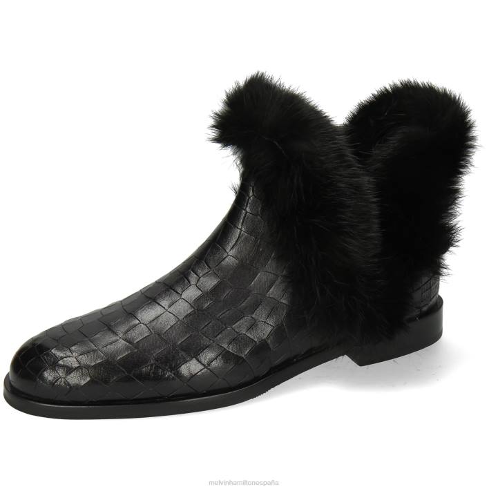 susana 92 mujer Melvin & Hamilton negro JRT41109 botines