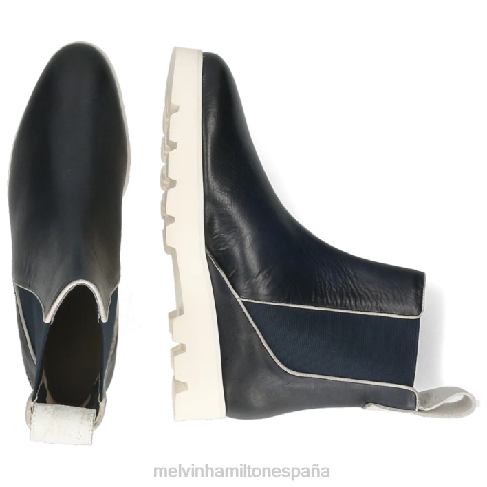 susana 97 mujer Melvin & Hamilton azul JRT41144 botines