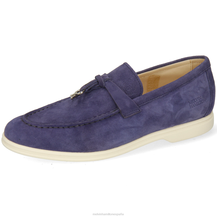 adley 3 mujer Melvin & Hamilton azul JRT41308 mocasines