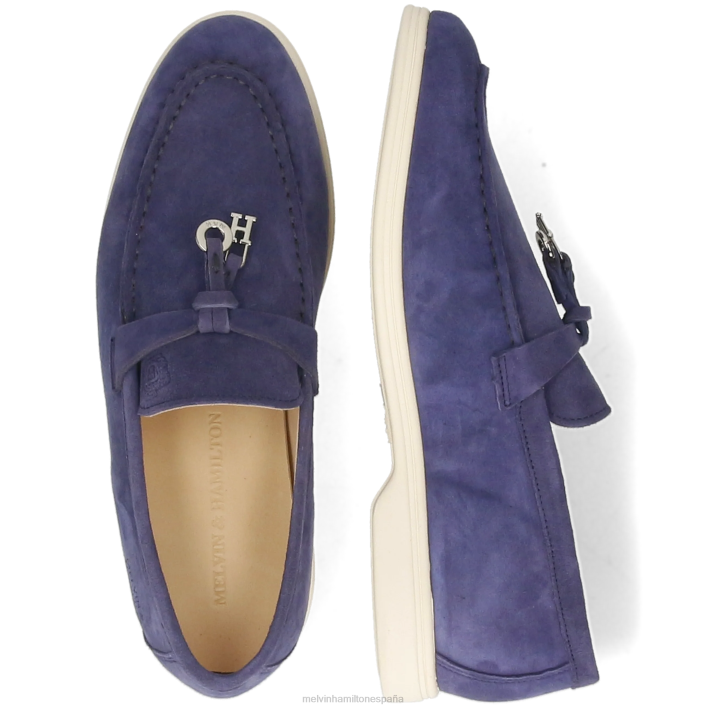 adley 3 mujer Melvin & Hamilton azul JRT41308 mocasines