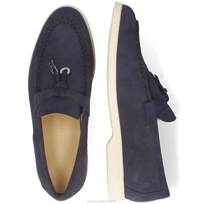 adley 3 mujer Melvin & Hamilton azul JRT41322 mocasines