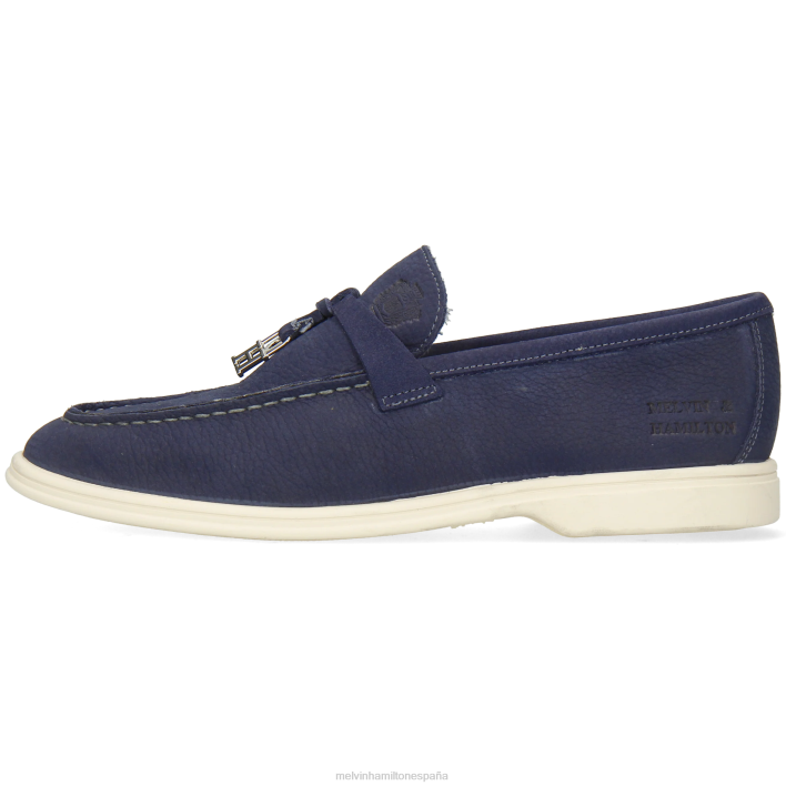 adley 3 mujer Melvin & Hamilton azul JRT41335 mocasines