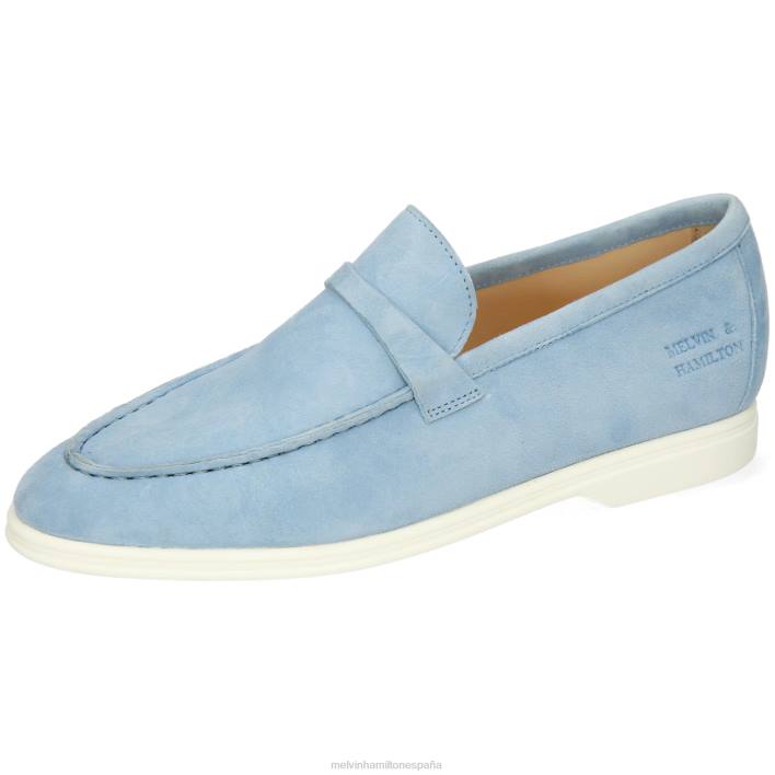 adley 3 mujer Melvin & Hamilton azul JRT41443 mocasines
