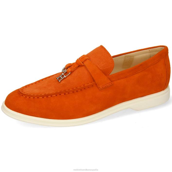 adley 3 mujer Melvin & Hamilton naranja JRT41303 mocasines