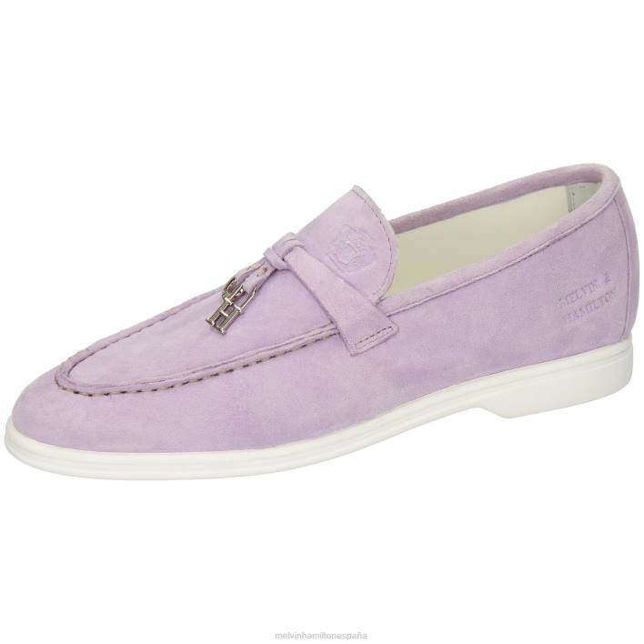 adley 3 mujer Melvin & Hamilton púrpura JRT41350 mocasines