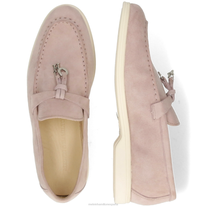 adley 3 mujer Melvin & Hamilton rosa JRT41376 mocasines