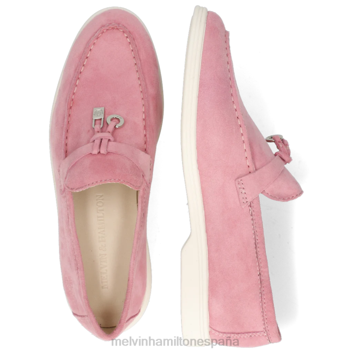 adley 3 mujer Melvin & Hamilton rosa JRT41463 mocasines
