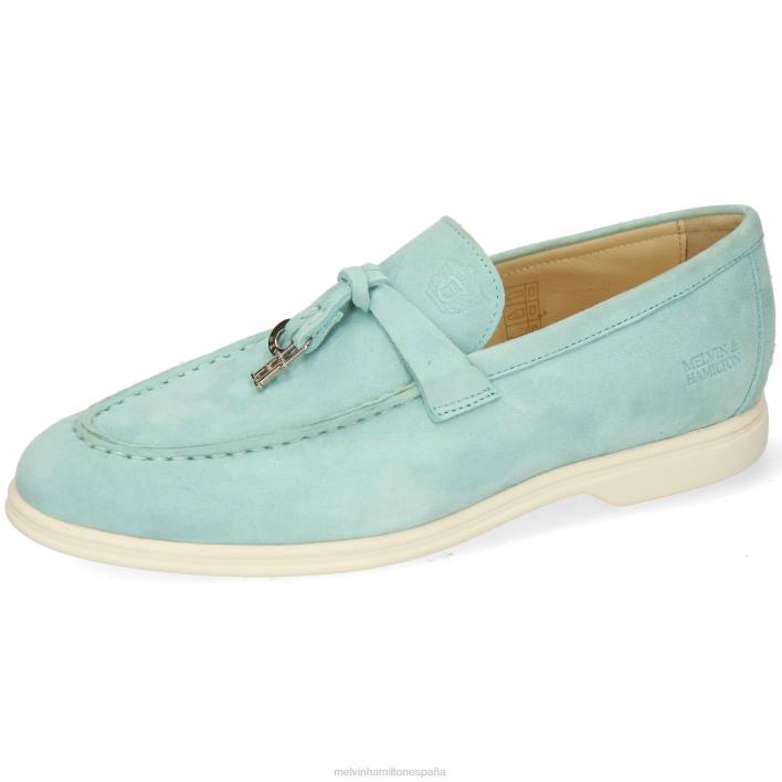 adley 3 mujer Melvin & Hamilton turquesa JRT41306 mocasines