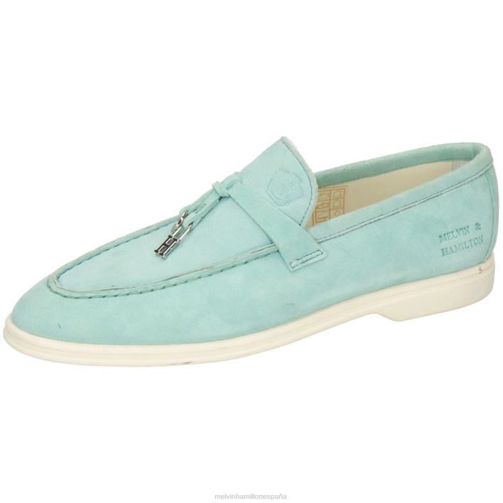adley 3 mujer Melvin & Hamilton turquesa JRT41337 mocasines