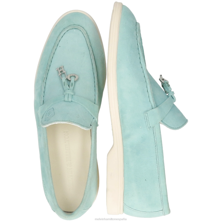 adley 3 mujer Melvin & Hamilton turquesa JRT41337 mocasines