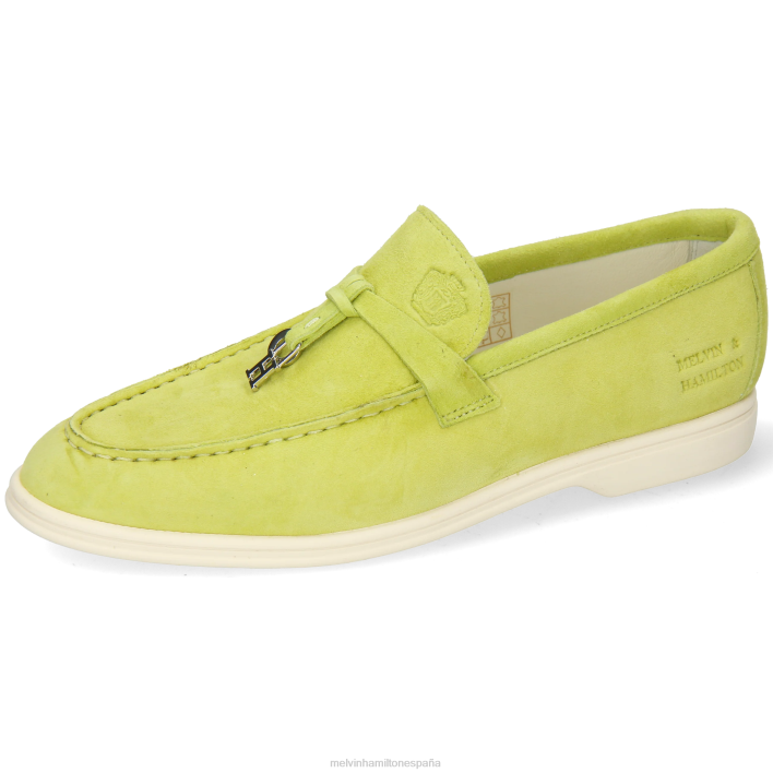 adley 3 mujer Melvin & Hamilton verde JRT41333 mocasines