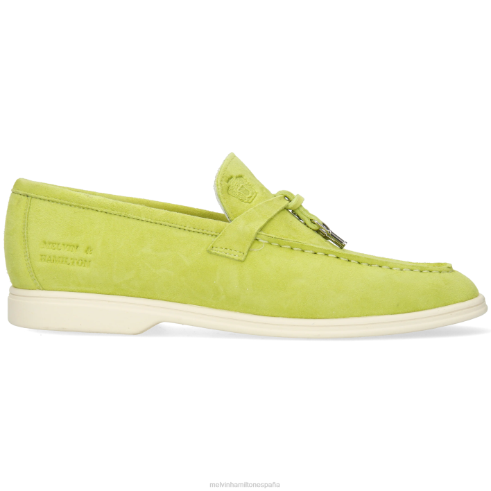 adley 3 mujer Melvin & Hamilton verde JRT41333 mocasines