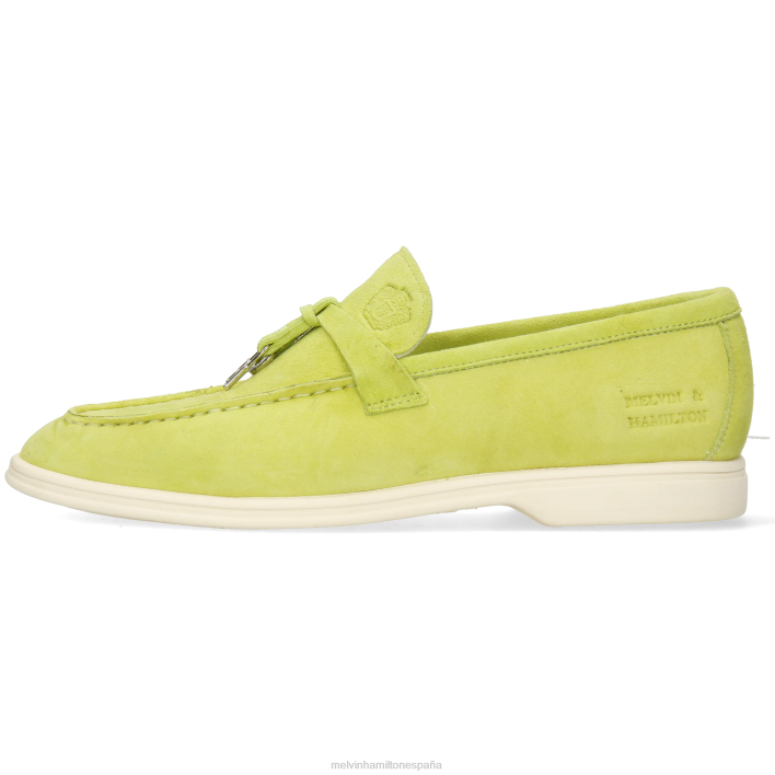 adley 3 mujer Melvin & Hamilton verde JRT41333 mocasines