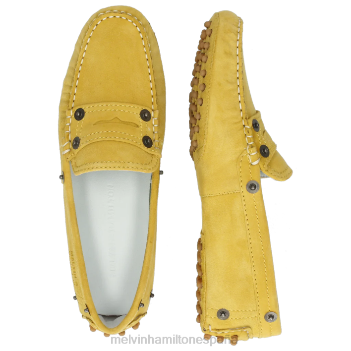 carolina 1 mujer Melvin & Hamilton amarillo JRT41453 mocasines