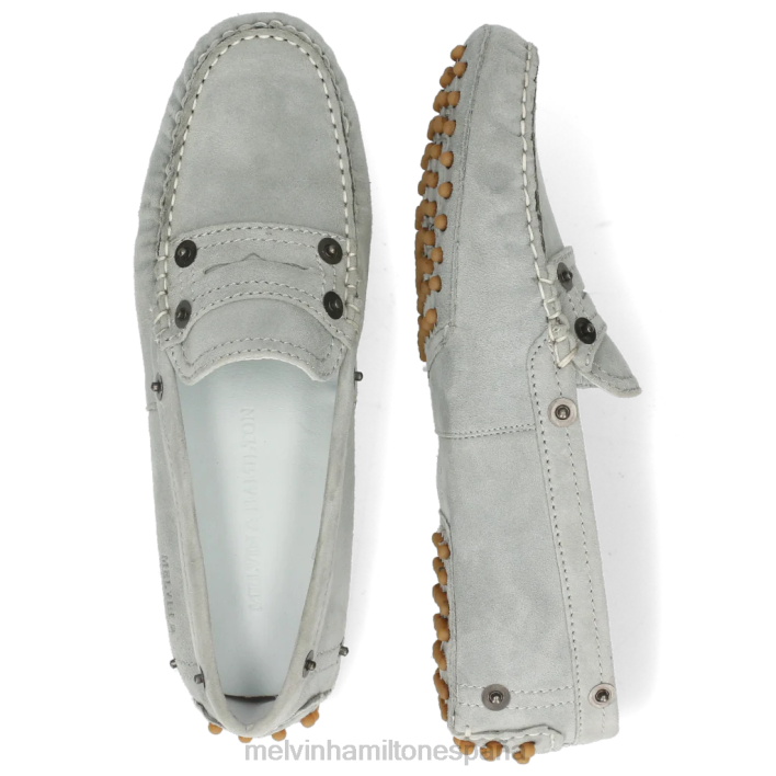 carolina 1 mujer Melvin & Hamilton azul JRT41429 mocasines