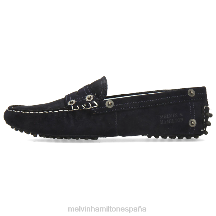 carolina 1 mujer Melvin & Hamilton azul JRT41436 mocasines