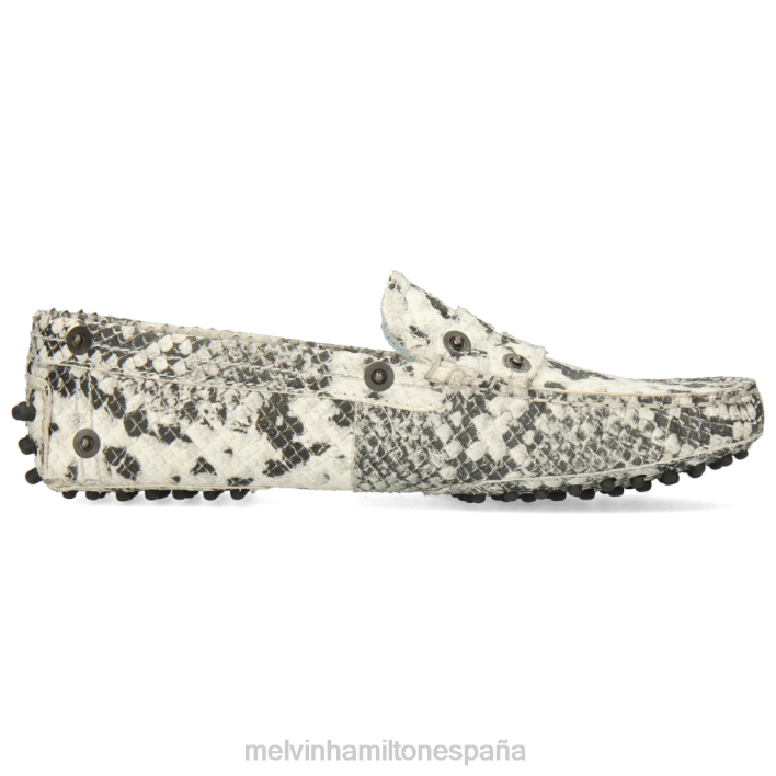 carolina 1 mujer Melvin & Hamilton gris JRT41437 mocasines