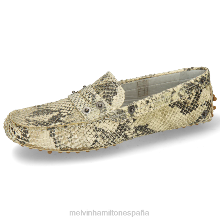 carolina 1 mujer Melvin & Hamilton gris JRT41441 mocasines