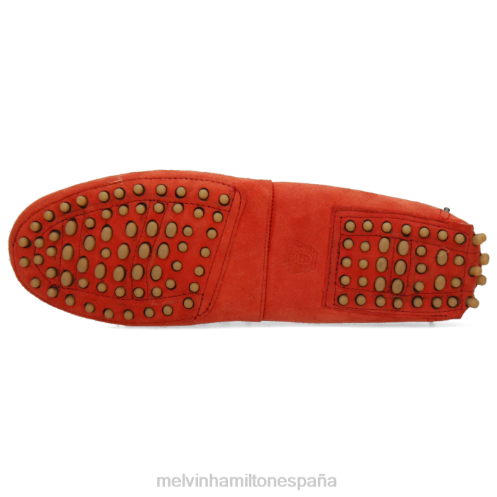 carolina 1 mujer Melvin & Hamilton rojo JRT41462 mocasines