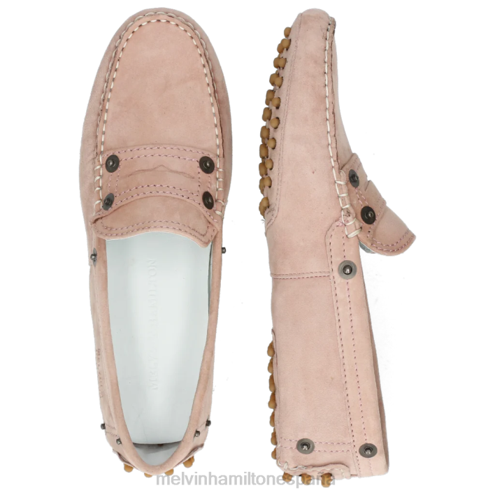 carolina 1 mujer Melvin & Hamilton rosa JRT41451 mocasines