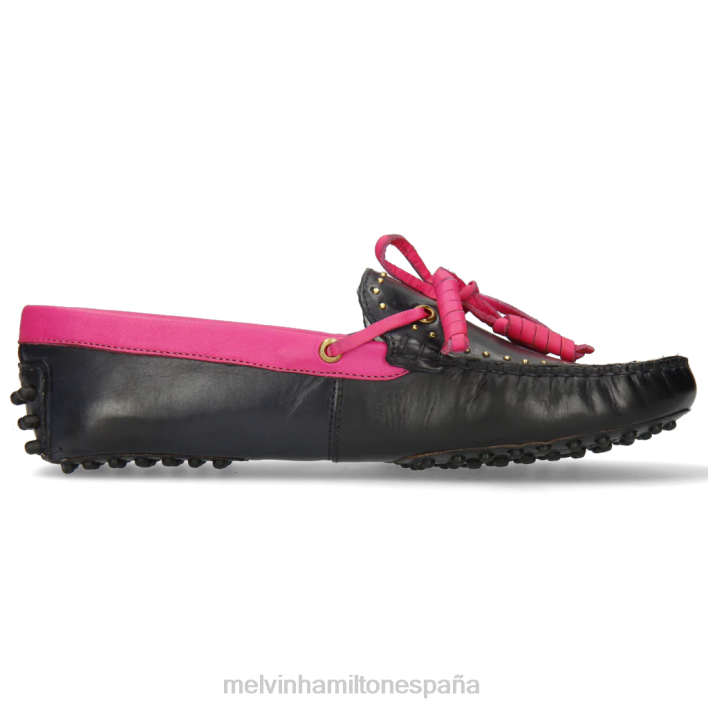 carolina 8 mujer Melvin & Hamilton azul JRT41435 mocasines