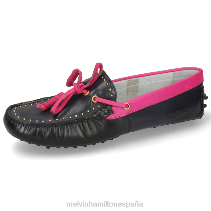 carolina 8 mujer Melvin & Hamilton azul JRT41435 mocasines