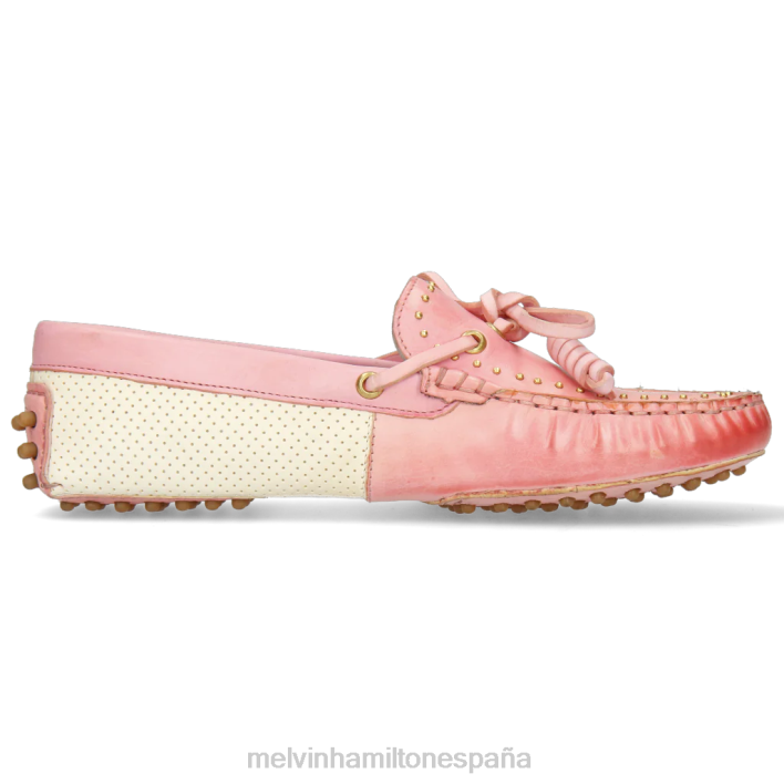 carolina 8 mujer Melvin & Hamilton rosa JRT41438 mocasines
