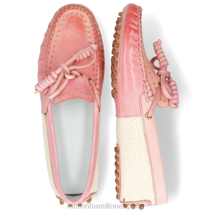 carolina 8 mujer Melvin & Hamilton rosa JRT41438 mocasines